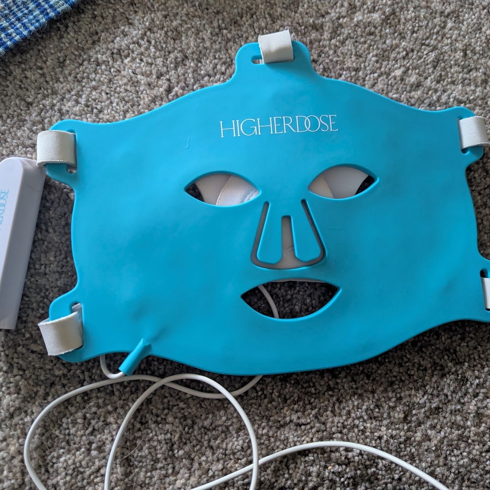 HigherDOSE Blue LED Face Mask
